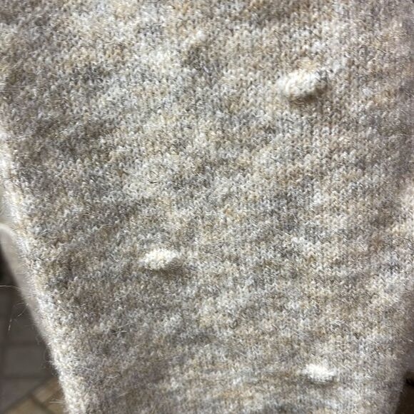 Frnch Paris Long pocketed open cardigan Mocha Mousse shacket S/M oversized NWT - Picture 9 of 10